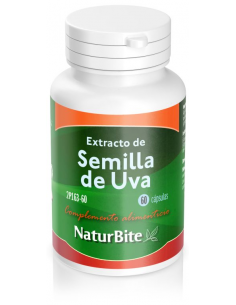 Extracto De Semilla De Uva 50Miligramos 60 Comprimidos Naturbite