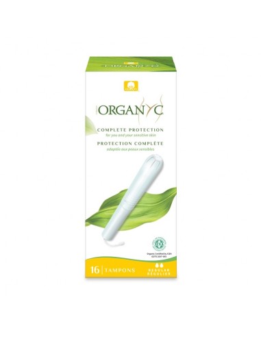 Tampones Regular Con Aplicador 16Ud. de Organyc