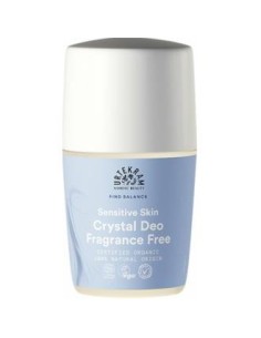 Fragance Free  Desodorante Mineral Roll-On 50 Mililitros Urtekram