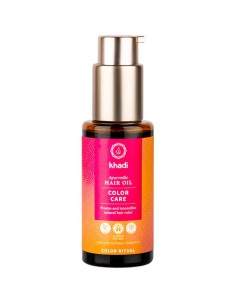 Aceite Capilar Fijador Del Color 50 Mililitros Khadi