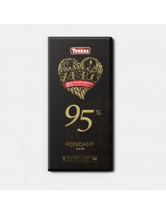 Zero Chocolate 95 % Cacao 100 Gr de Torras