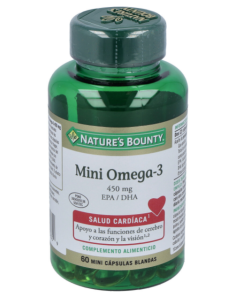Mini Omega 3 450Mg  Epa/Dha 60Cap. de Nature S Bounty