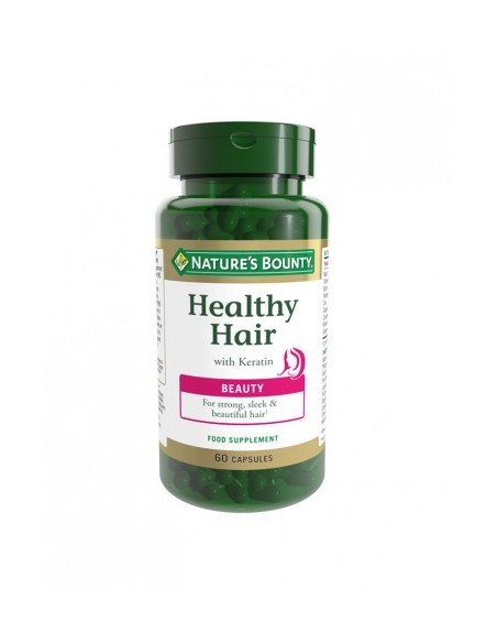 Healthy Hair Con Keratin 60Cap | Nutrición y Brillo Natural