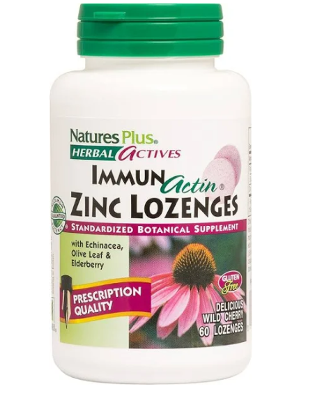 Immunactin Zinc Lozenges 60 Comp. de Natures Plus