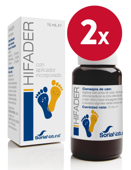 Pack 2 uds Hifader 15 ml de Soria Natural