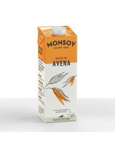 Bebida De Avena Bio 1 L De Monsoy