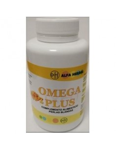 Omega Plus 120 Cápsulas  Alfa Herbal