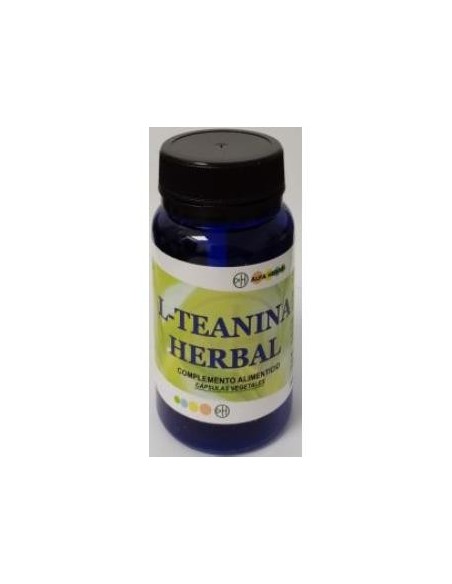 L-Teanina Herbal 30 Cápsulas  Vegan Alfa Herbal