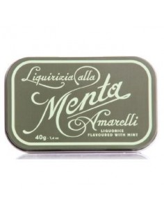 Amarelli Green Favette Menta Expositor 12X40 Gramos Amarelli