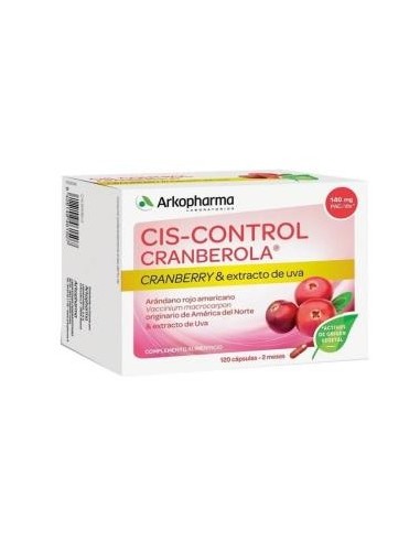 Cis Control Cranberola 120 Cápsulas  Arkopharma