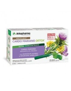 Arkofluido Cardo Mariano 20 Ampollas Bio Arkopharma