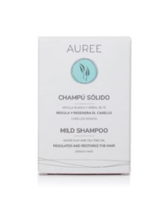 Champu Solido Regula Y Regenera 100 Gramos Auree
