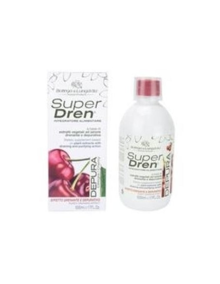 Super Dren Depura Cereza 500 Mililitros Bottega Di Lungavita