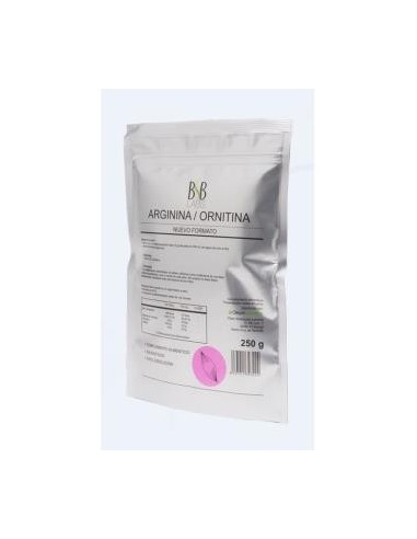 L-Arginina/L-Ornitina 250 Gramos Bsb Labs