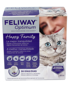 Feliway Optimum Difusor+Recambio 1 Mes Ceva Vet