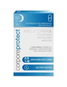 Corpore Protect Melatonina 1Miligramos 30 Cápsulas  Corpore Diet