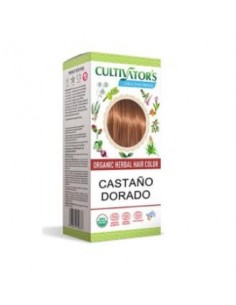 Castaño Dorado Tinte Organico 100 Gramos Ecocert Cultivators