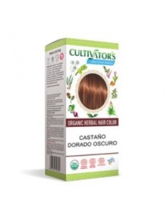 Castaño Dorado Oscuro Tinte Organico 100Gr Ecocert Cultivators