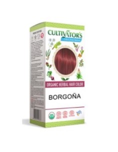 Borgoña Tinte Organico 100 Gramos Ecocert Cultivators