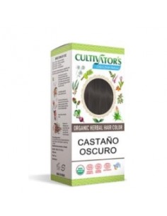 Castaño Oscuro Tinte Organico 100 Gramos Ecocert Cultivators