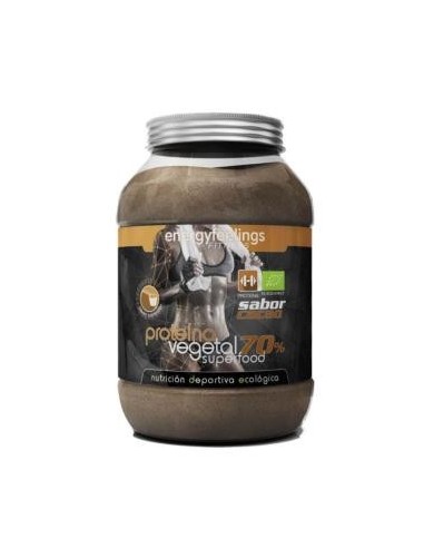 Proteina Vegana 70% Cacao 1,5 Kilos Eco  Vegan Energy Feelings