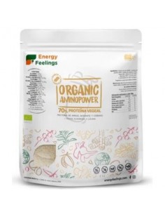 Organic Aminopower 70% Chocolate 500 Gramos Eco Vegan Energy Feelings