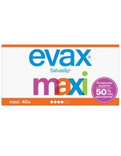 Salvaslip Evax Maxi 40Ud. de Evax