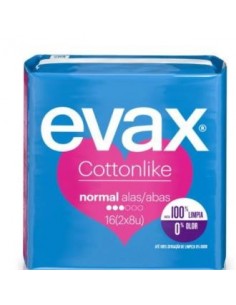 Evax Cottonlike Alas Normal 16Ud. de Evax