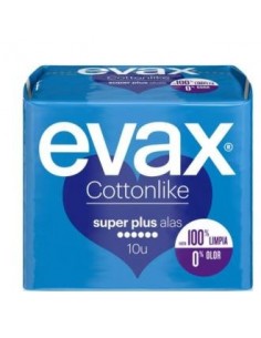 Evax Cottonlike Alas Super Plus 10Ud. de Evax