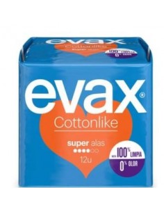 Evax Cottonlike Alas Super 12Ud. de Evax