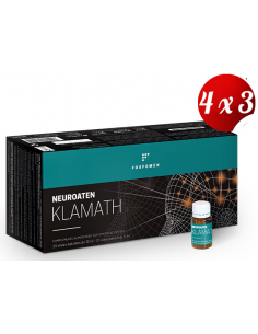 Pack 4x3 Neuroaten Klamath 20 Viales 10 Ml de Herbora