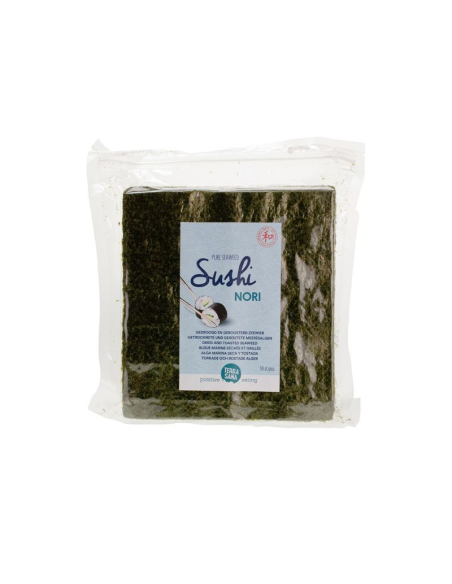 TERRASANA SUCHI NORI 50 LAMINAS TOSTADAS