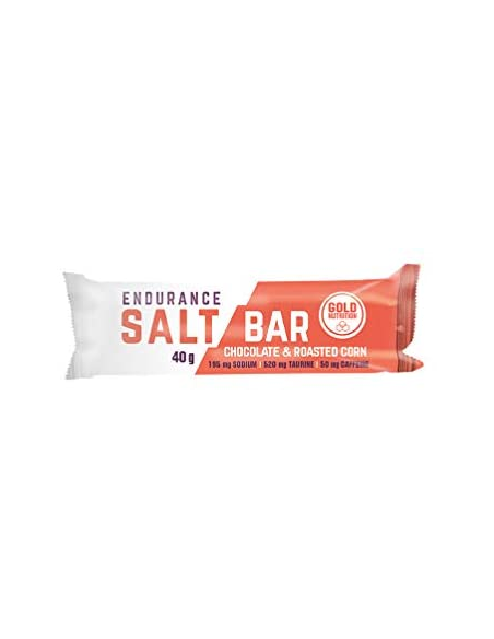 Endurance Salt Bar Choco-Maiz Tostado 15Ud. de Gold Nutrition