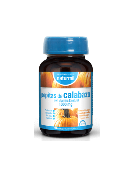 Calabaza (Pepitas) 1000 Mg Perlas 90 Capsulas De Dietmed