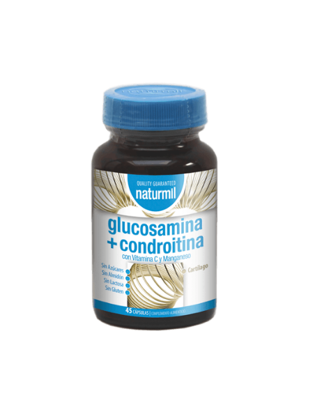 Glucosamina 500 Mg+Condroitina 400 Mg  60 Capsulas De Dietmed