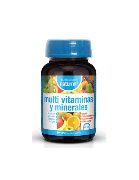 Multivitaminas & Minerales Perlas 60 Capsulas De Dietmed