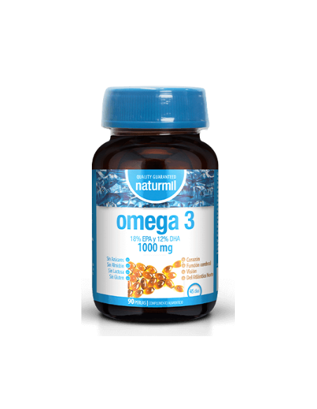 Ómega 3 1000 Mg 18/12 Perlas 90 Capsulas De Dietmed