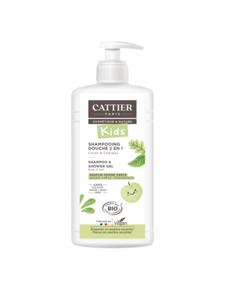 Champu Y Gel De Ducha Manzana Verde 500Ml de Cattier