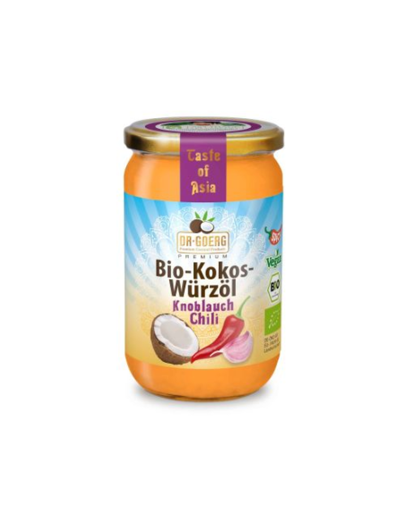 Kokos-Würzöl Knoblauch-Chili 190Ml/175G Sazonado Bio Guindil