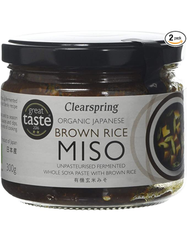 Miso Arroz Integral No Past. Bio 300 g de Clearspring