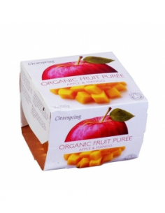 Compota De Manzana Y Mango Bio 2x100 g de Clearspring