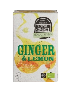 Ginger Lemon Jengibre-Limon 16Infusiones. Bio Royal Green
