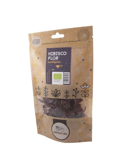 Hibisco (flores) bio bolsa 30 g Andunatura