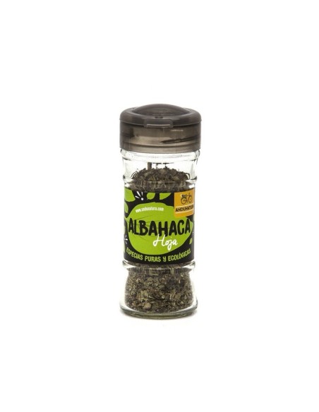 Albahaca hojas Bio bote 12g Andunatura