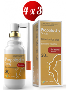 Pack 4x3 Propolactiv Spray...