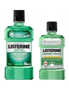 Listerine Dientes Y Encias 500+250 Mililitros Listerine