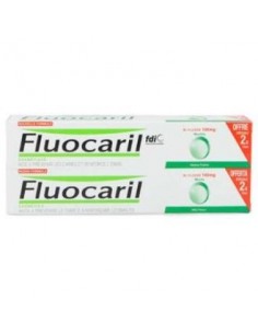 Fluocaril Bi-Fluore Duplo 145Miligramos Menta 2X75 Mililitros Fluocaril
