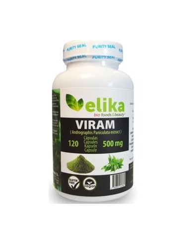 Viram Ext. Andrographis Paniculata 120 Cápsulas  Elikafoods