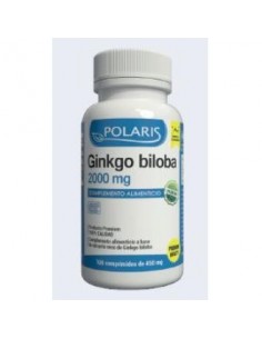 Ginkgo Biloba 2000Miligramos 100 Comprimidos Polaris