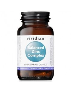Balanced Zinc Complex 30 Cápsulas Veg. Viridian